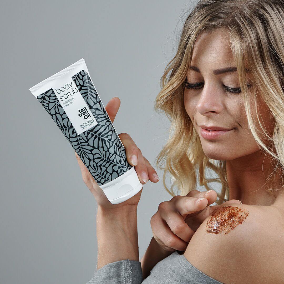 3 Body Scrub — paketerbjudande - Paketerbjudande med tre body scrub (200 ml): Tea Tree Oil, Lemon Myrtle & Mint
