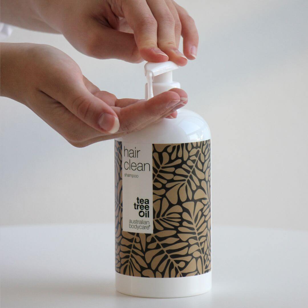 3 Hair Clean shampoo — paketerbjudande - Paketerbjudande med tre 500 ml schampo: Tea Tree Oil, Lemon Myrtle & Mint