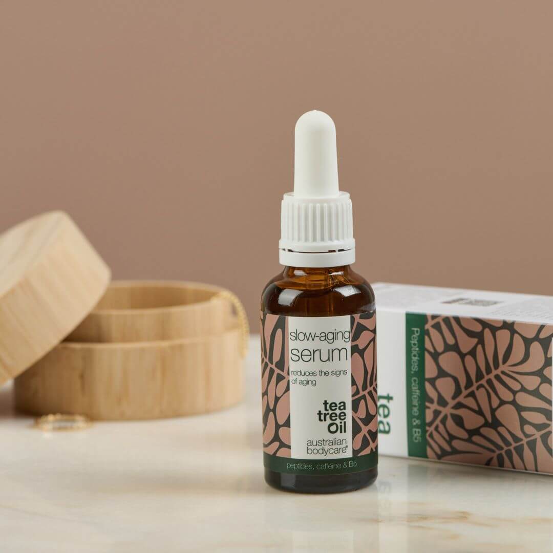 Paket med anti–age–produkter för 50+ - 3 produkter för rynkor och mogen hud: ansiktsrengöring, Anti Age Serum & kräm