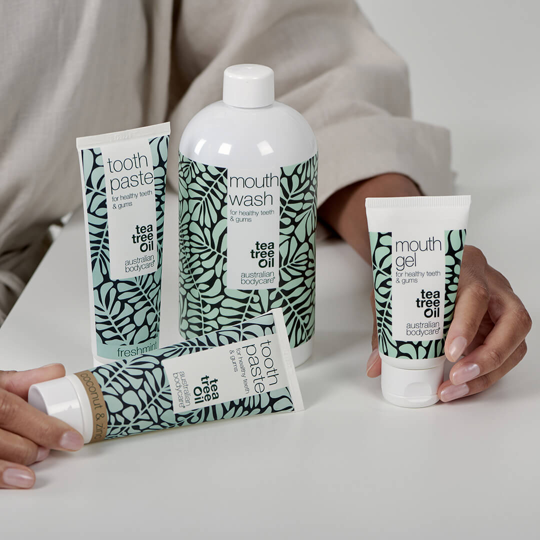 Startkit – 5 munprodukter - Startpaket för god munhygien och vård vid paradontit och svamp