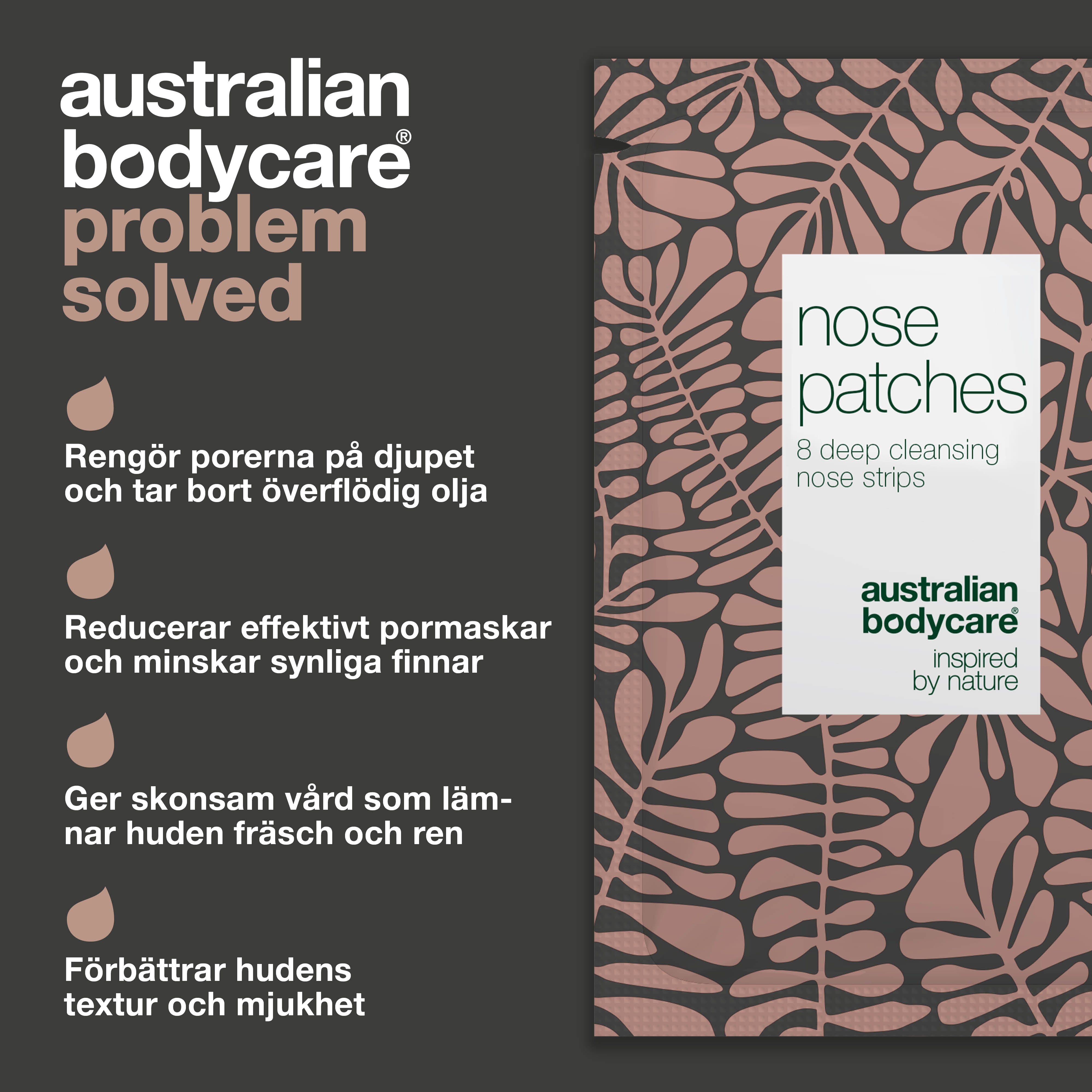 Effektiva näsplåster för att ta bort pormaskar och finnar — Näsplåster som tar bort finnar, pormaskar och oren hud. Djuprengör porerna och ger en mjukare och friskare hy.