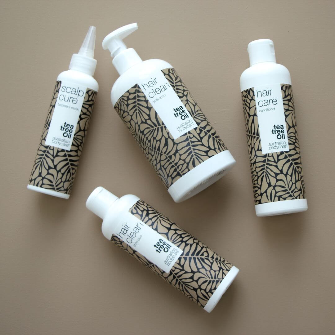 3 Hair Clean shampoo — paketerbjudande - Paketerbjudande med tre 500 ml schampo: Tea Tree Oil, Lemon Myrtle & Mint