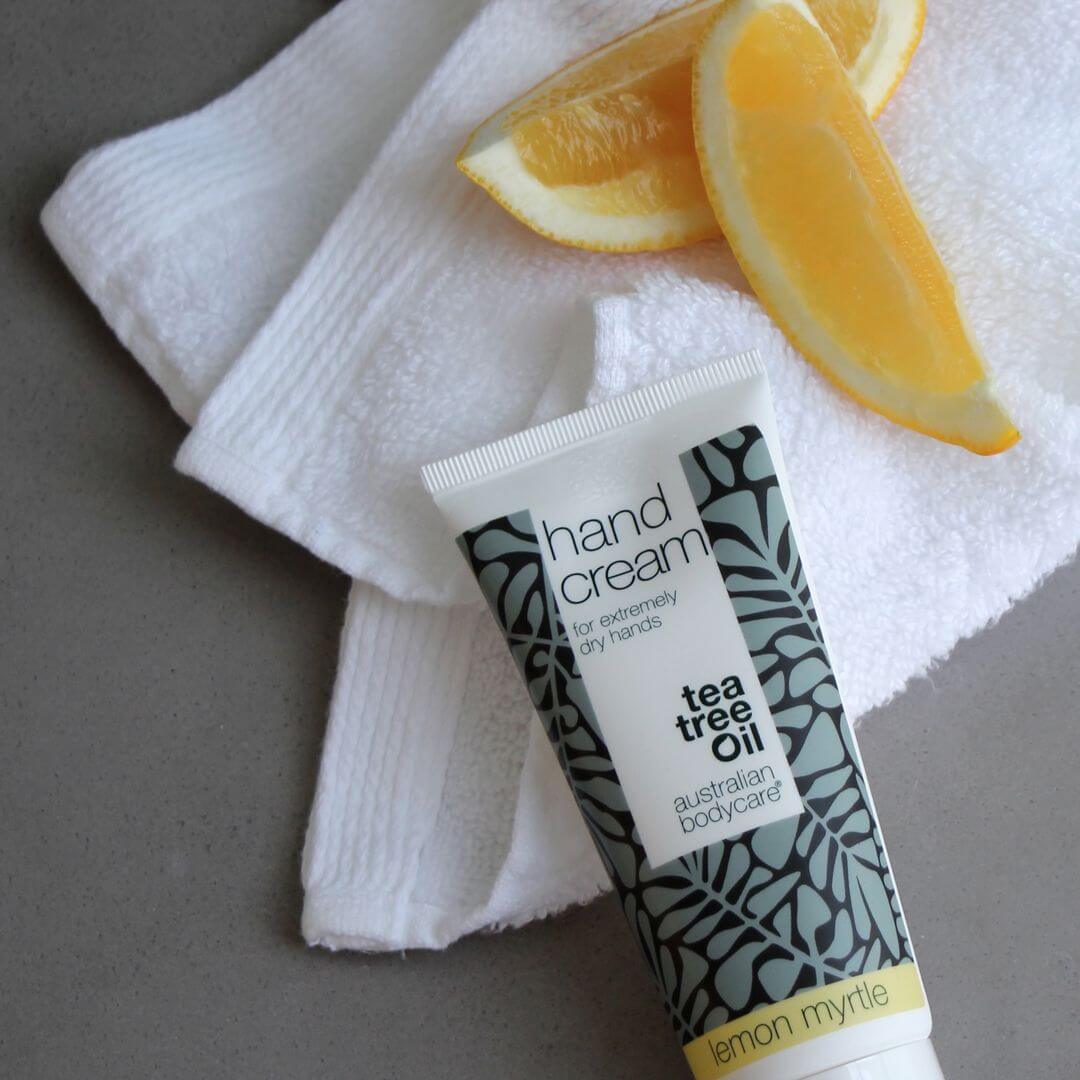 3 Hand Cream — paketerbjudande - Paketerbjudande med tre 100 ml handcremer: Tea Tree Oil, Lemon Myrtle & Mint