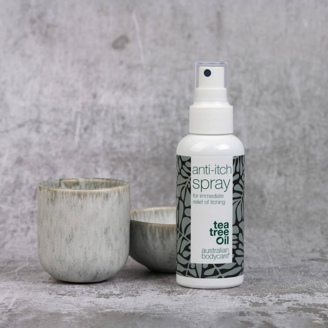 Spray för att lindra klåda på kroppen - Lugnande och lindrande klådstillande spray för irriterad hud