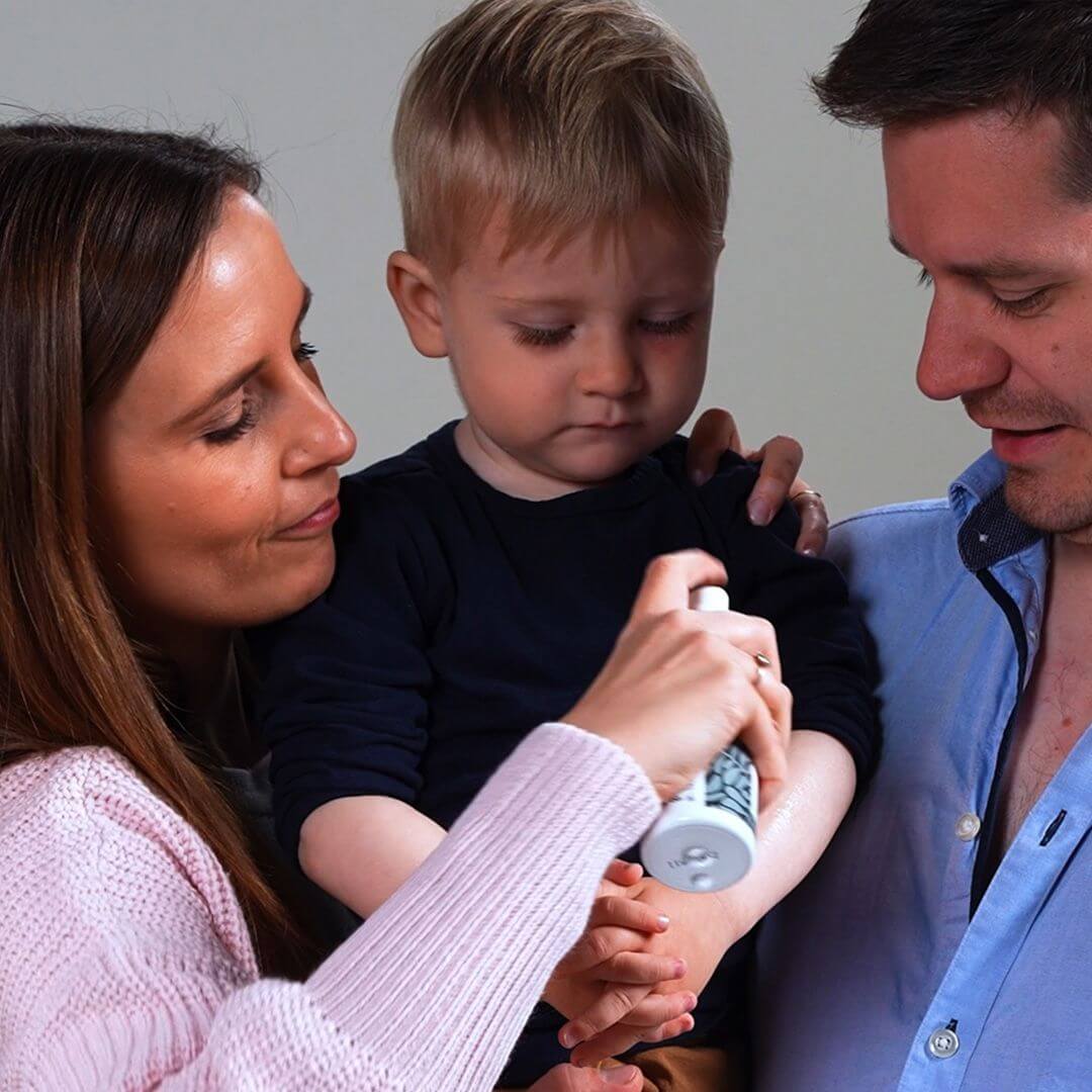 Spray för att lindra klåda på kroppen - Lugnande och lindrande klådstillande spray för irriterad hud