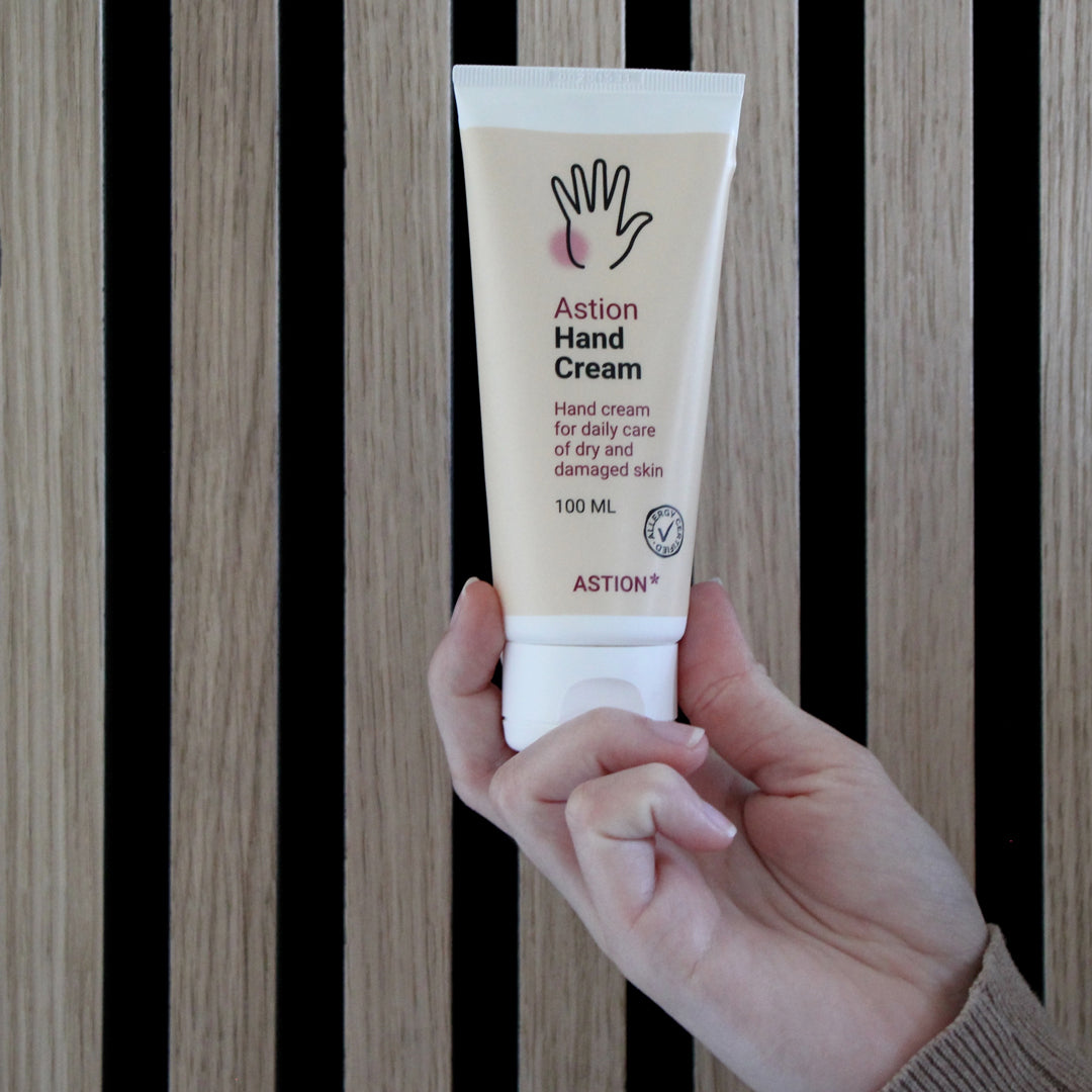 Astion Hand Cream - En Handkräm för daglig användning vid torr och skadad hud samt vid eksem