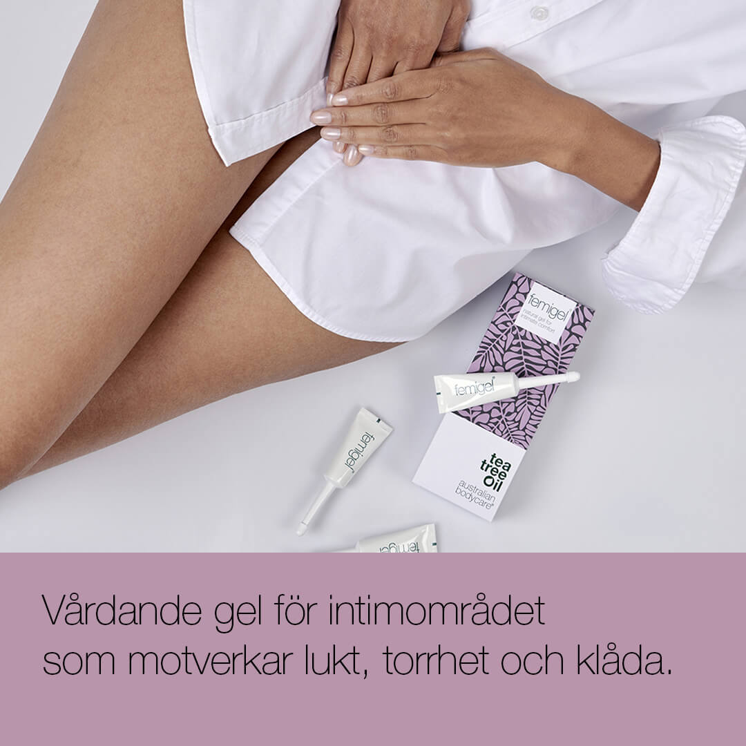Femigel Intim Gel - Vårdande gel för intimområdet som motverkar lukt, torrhet och klåda