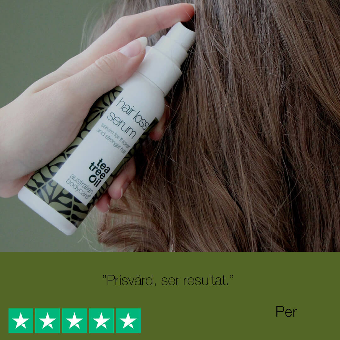Håravfall Serum - Serum för vård vid håravfall och hårförtunning