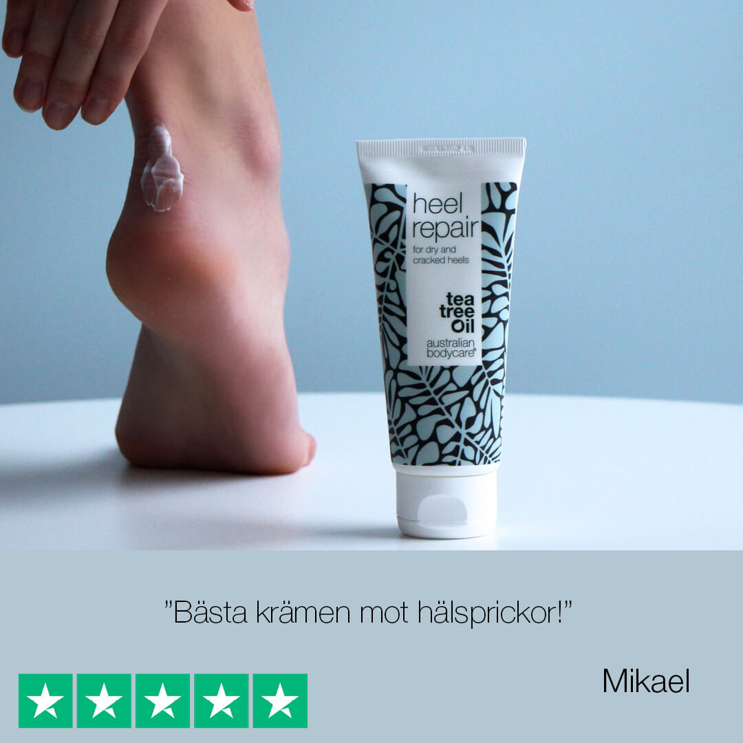 Intensiv hälkräm med 25% urea för torra spruckna hälar - Heel Repair daglig fuktvård för hälsprickor