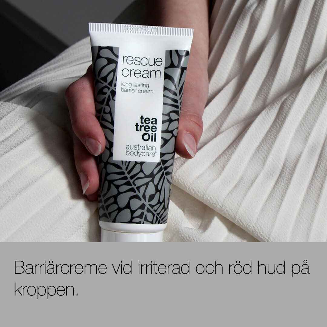 Barriärkräm - Barriärkräm vid irriterad och röd hud på kroppen