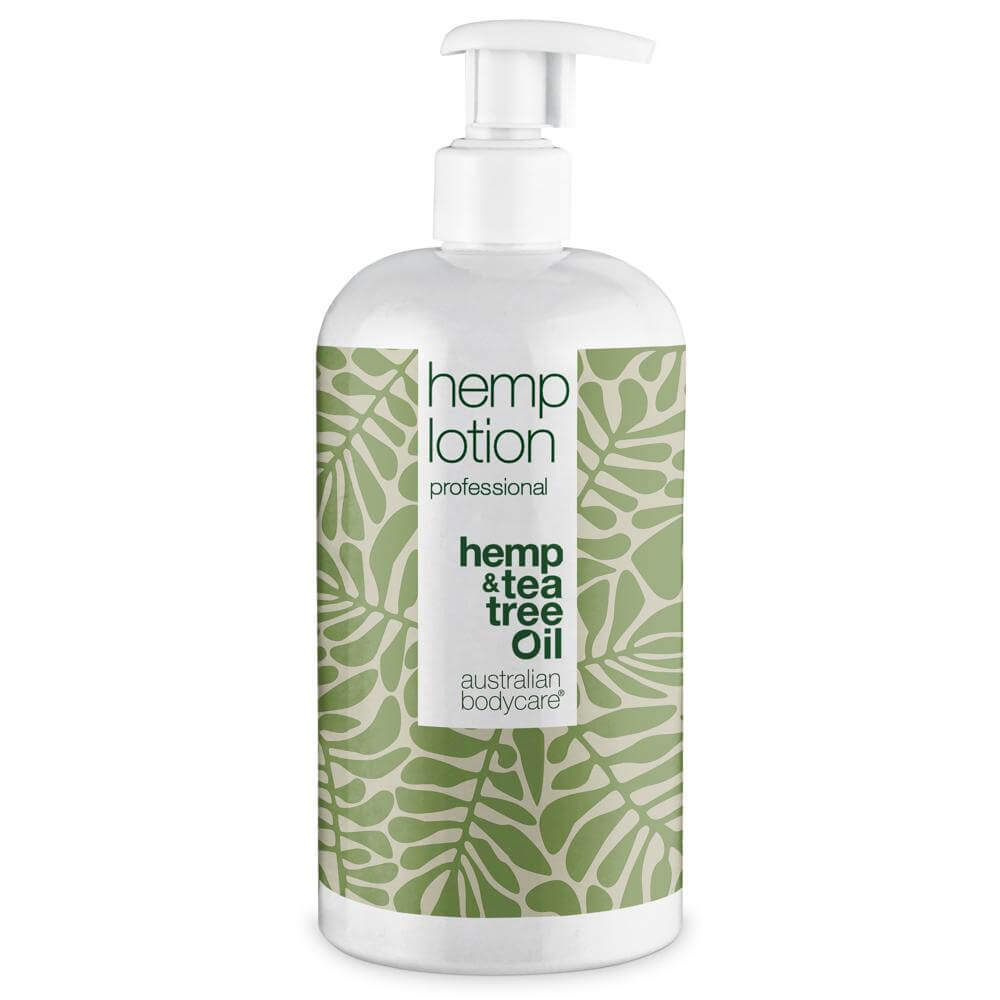 Hemp Body Lotion — Fuktgivande vård för torr hud och finnar på kroppen