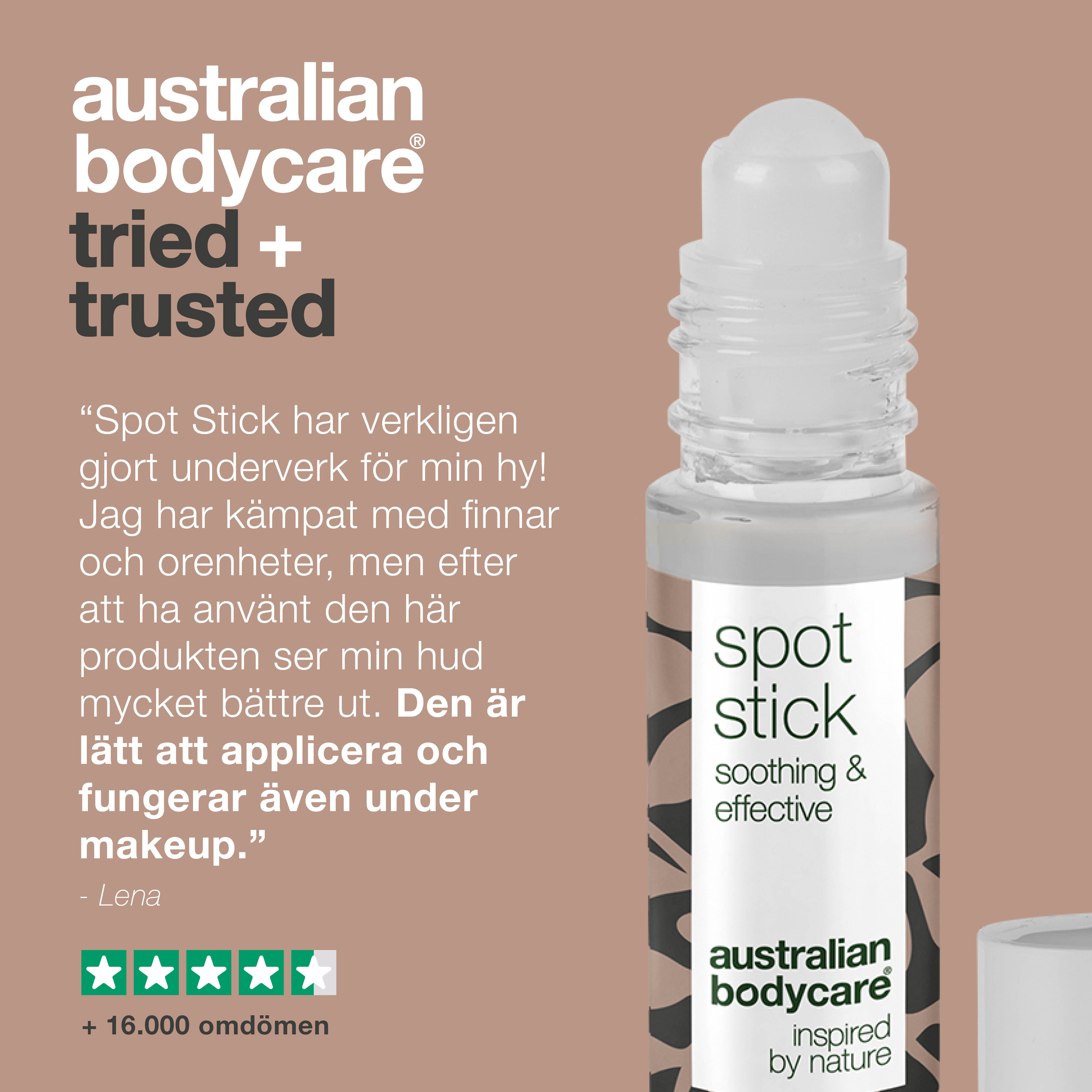 Spot Stick til bumser og uren hud — Effektiv mod bumser, uren hud og hudorme