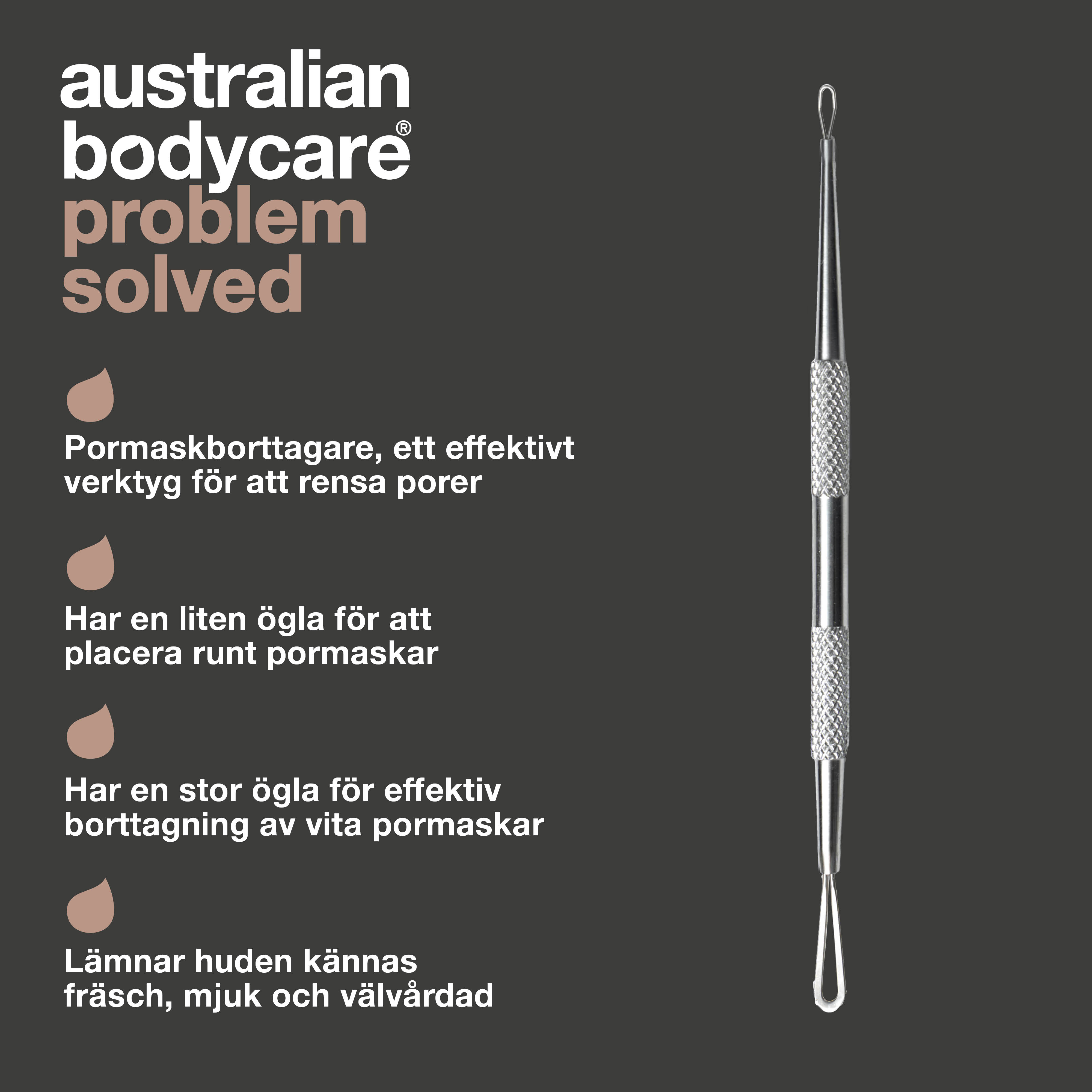Hudormefjerner til bumser og uren hud — Blackhead remover til hvide og sorte hudorme