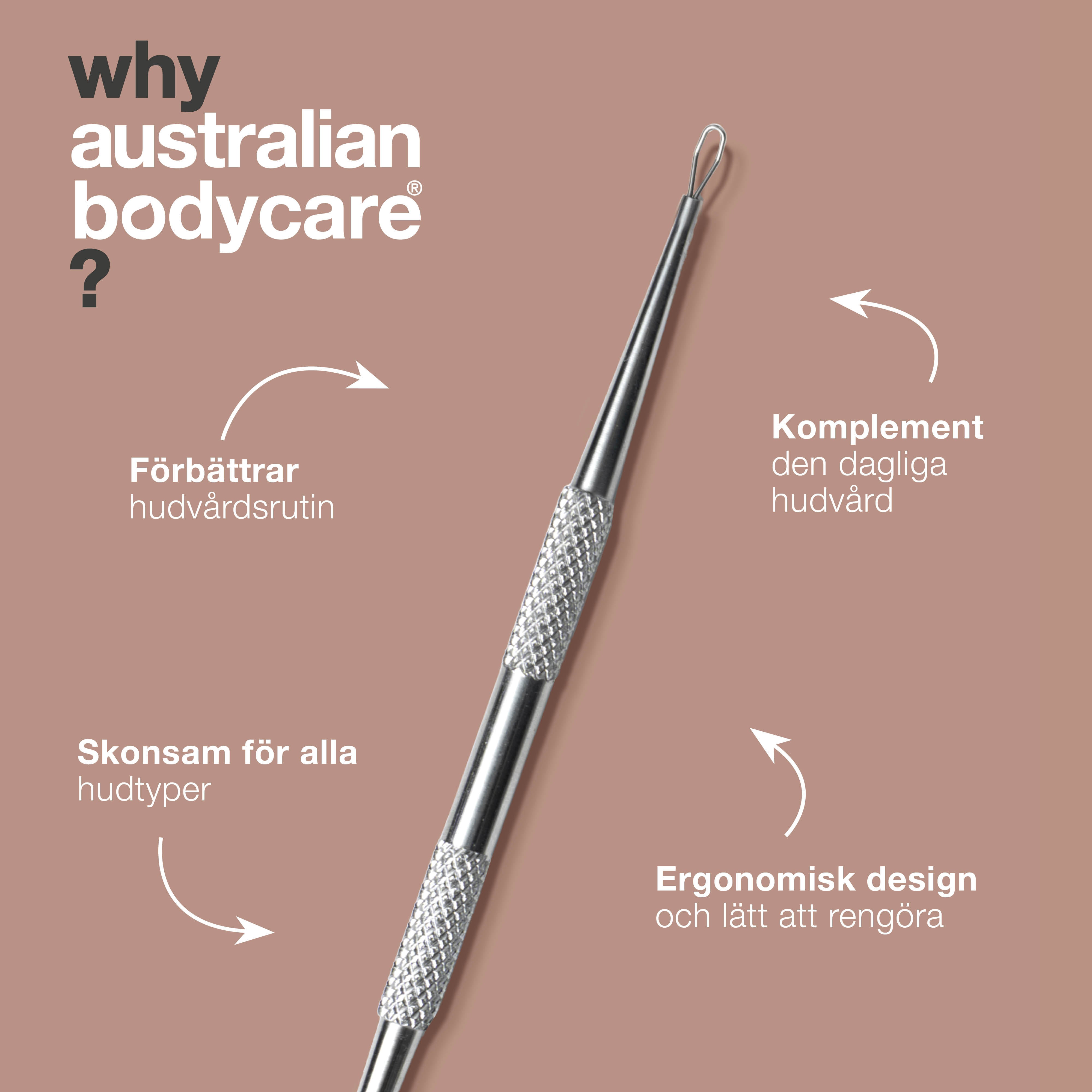 Hudormefjerner til bumser og uren hud — Blackhead remover til hvide og sorte hudorme
