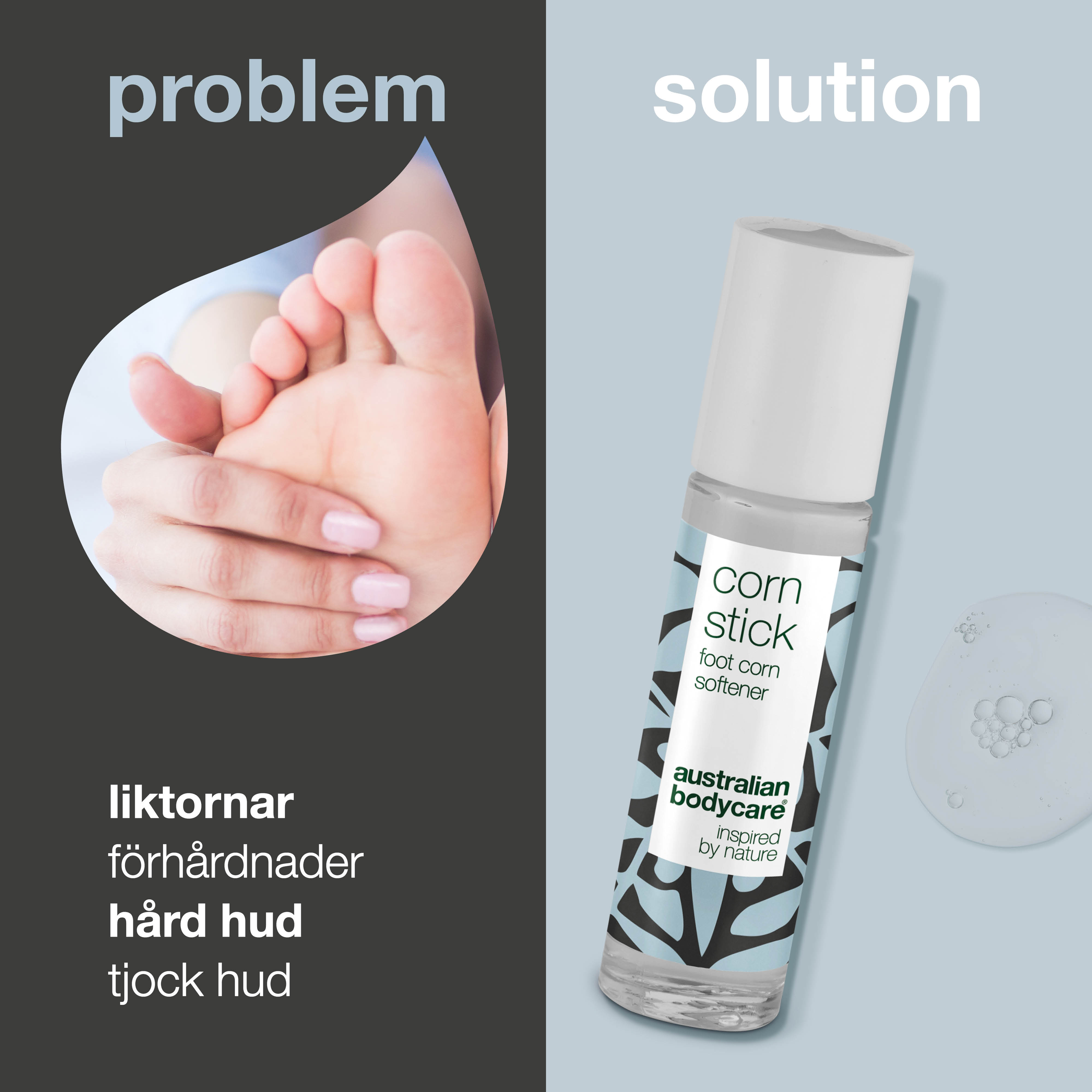 Ligtorneolie mod ligtorne — Ligtornefjerner med blødgørende og plejende ingredienser