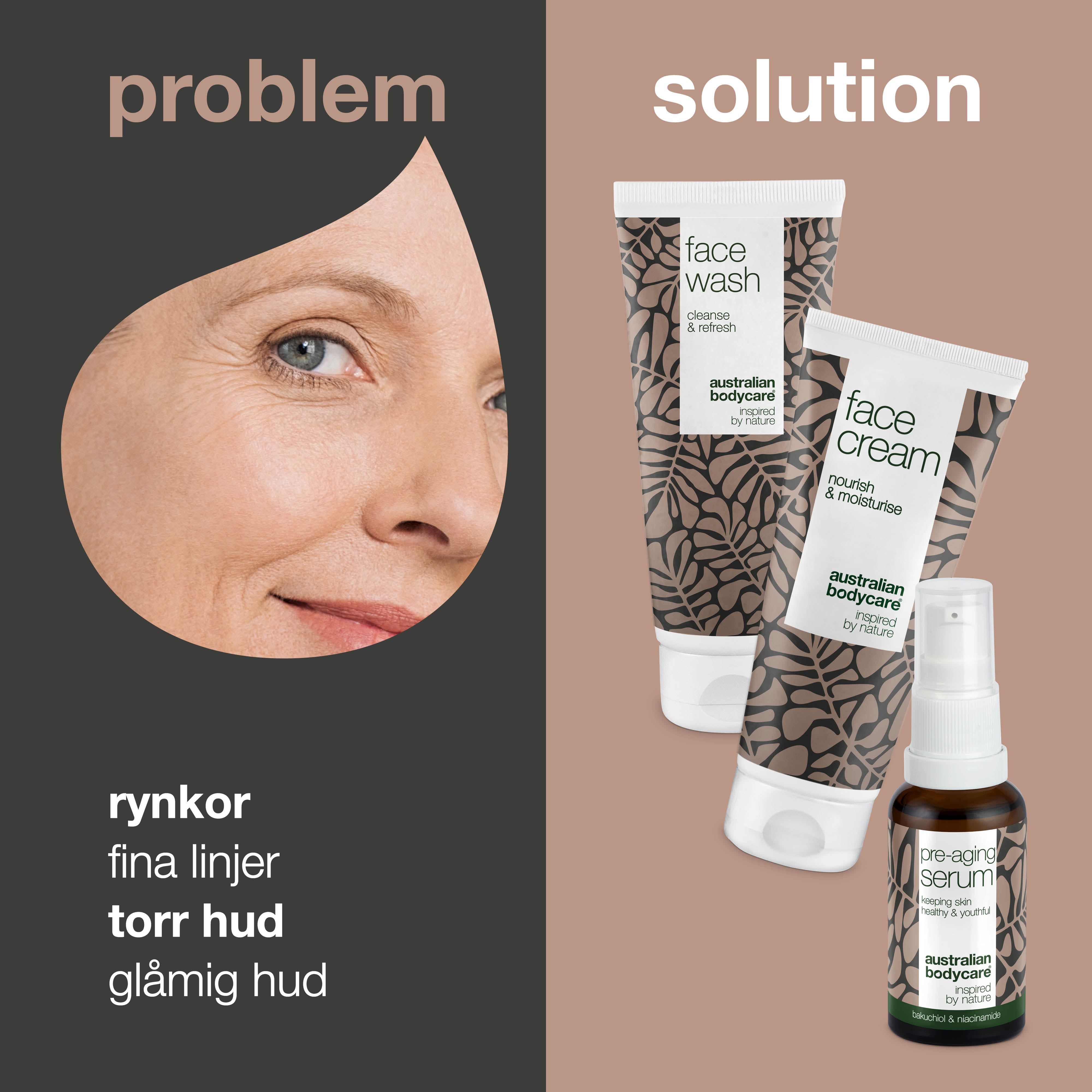 Pre-aging sæt til forebyggelse af rynker — 3 Anti Age produkter til ung hud til at forebygge rynker