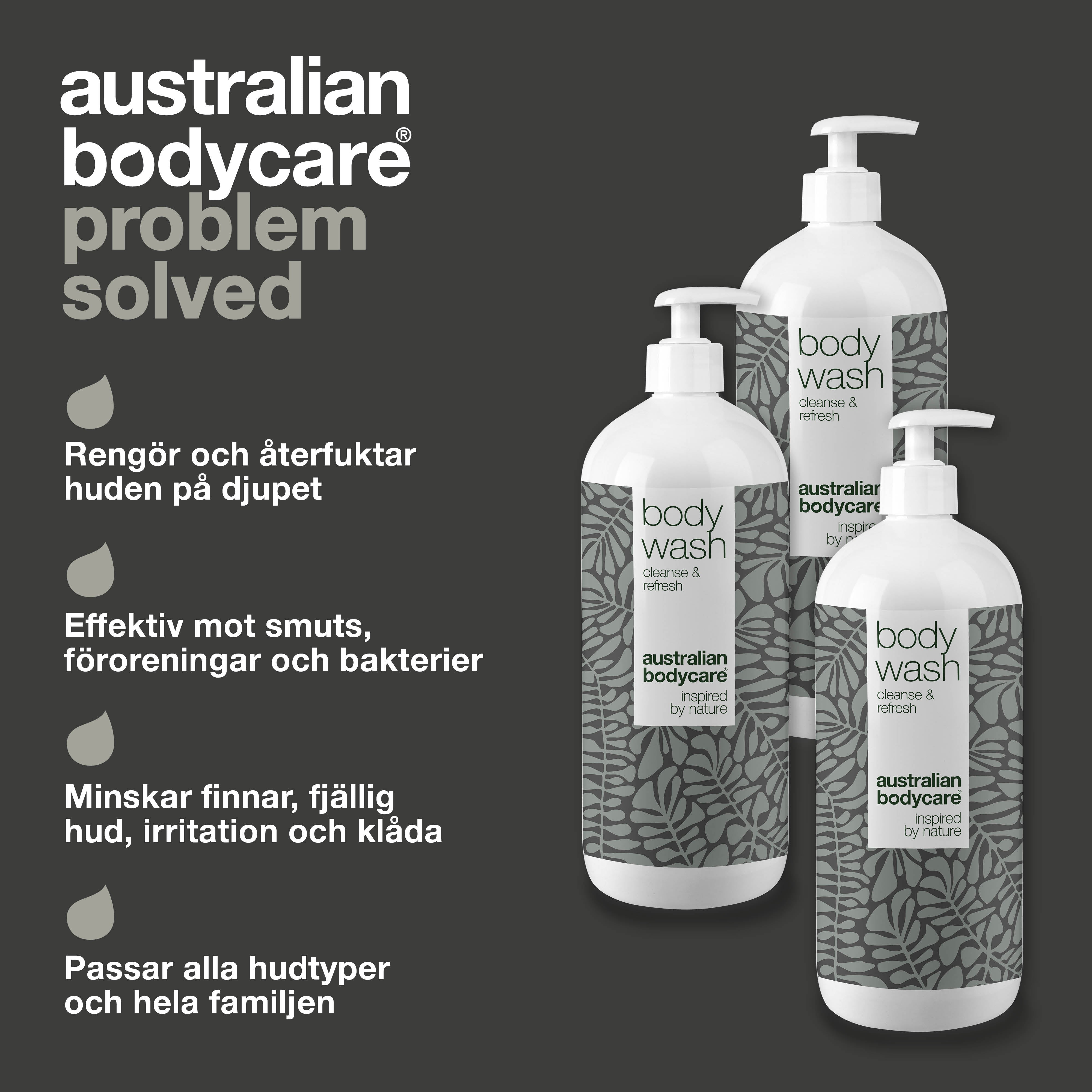 3 för 2 Body Wash 1000 ml - paketerbjudande — Paketerbjudande med 3 kroppstvål (1000 ml)