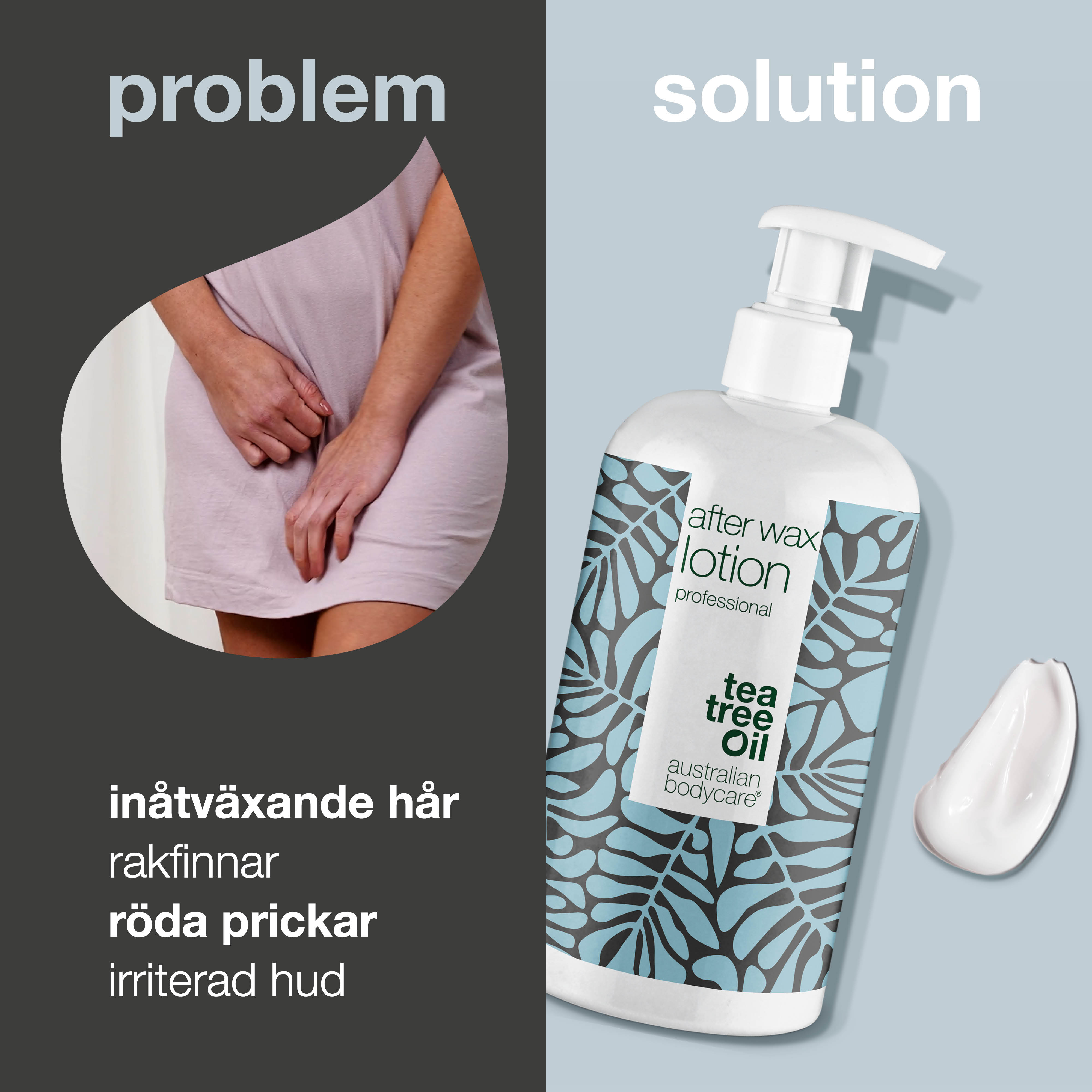 Professionel After Wax Lotion — Lotion til brug efter voksbehandling, bikini voksbehandling eller brazilian wax