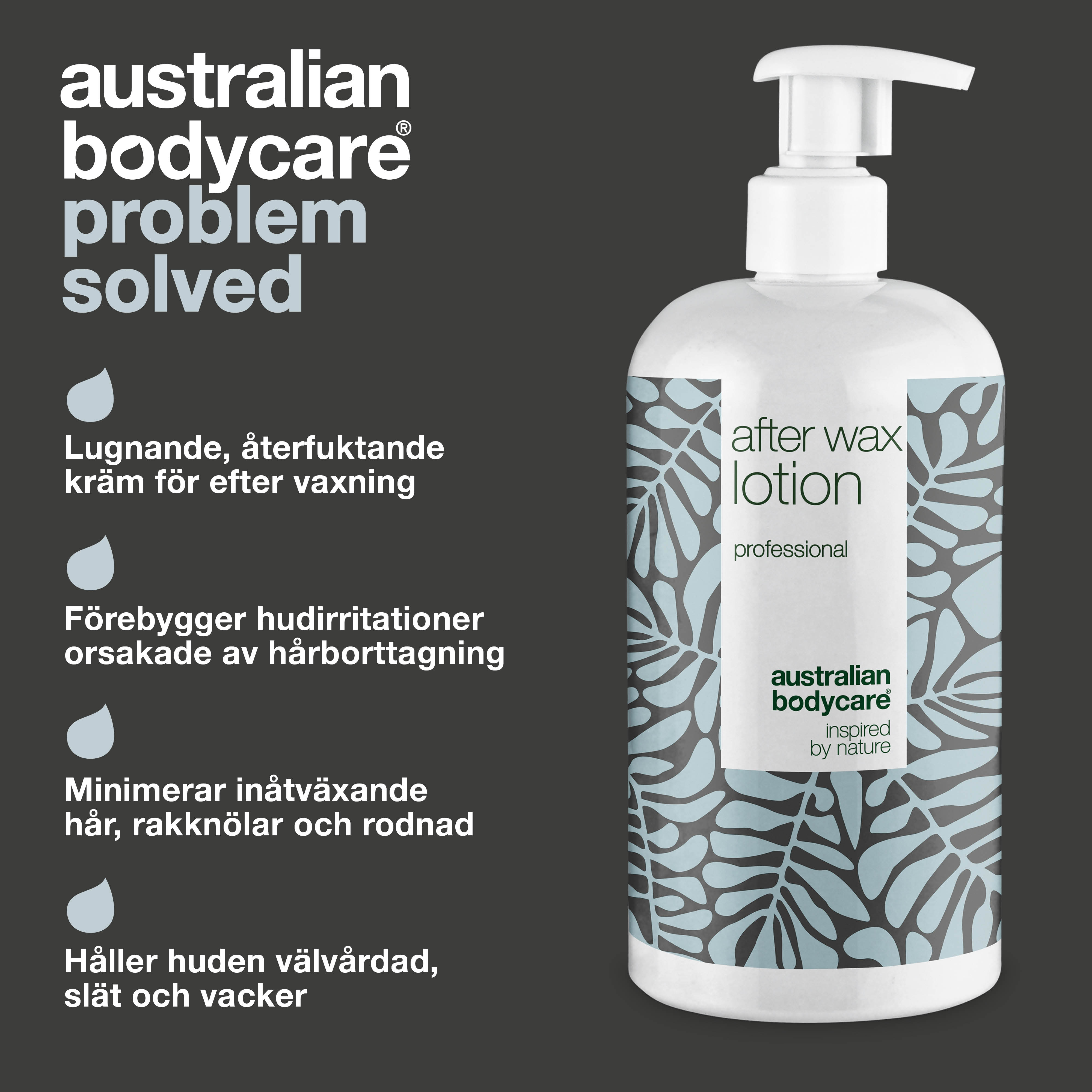 Professionel After Wax Lotion — Lotion til brug efter voksbehandling, bikini voksbehandling eller brazilian wax