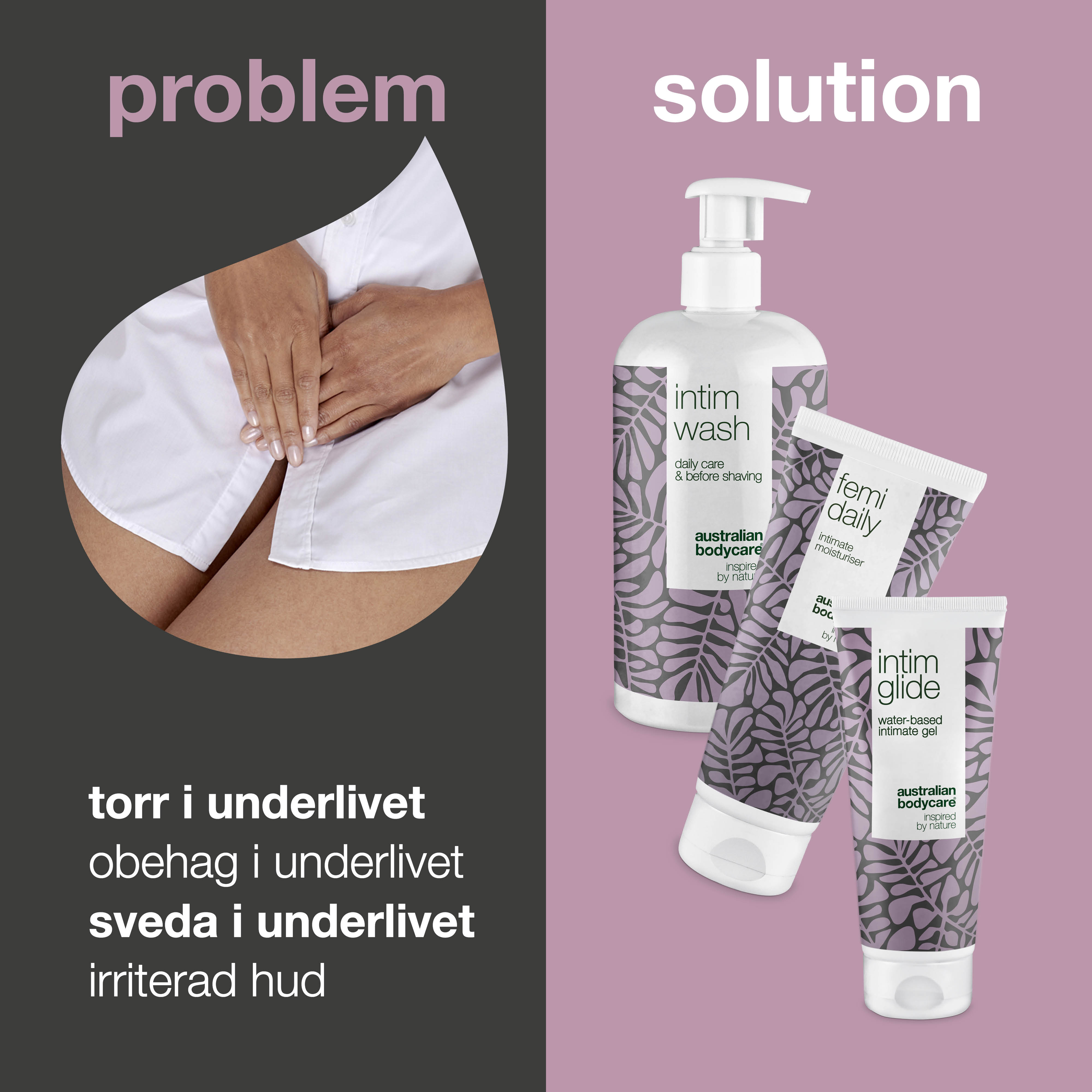 Pakke til pleje ved svie efter samleje — 3 intimprodukter til at lindre intimt ubehag i forbindelse med sex