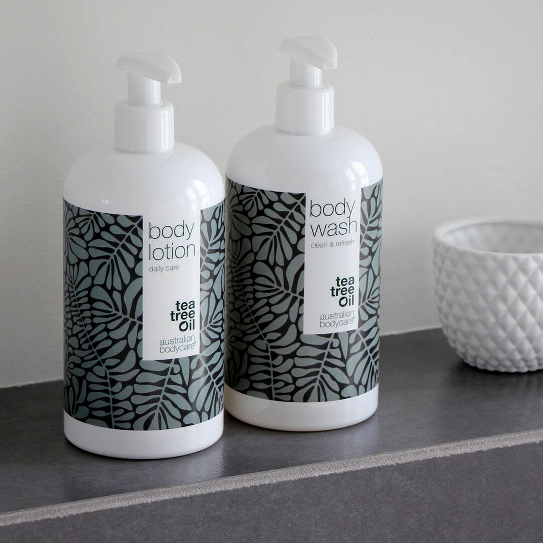 3 Body Wash - paketerbjudande — Paketerbjudande med tre body wash (500 ml): Tea Tree Oil, Lemon Myrtle & Mint