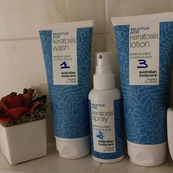 Kundresultat keratosis pilaris – Michela C.