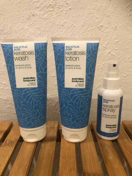Kundresultat keratosis pilaris – Monique L. ser 60% minskning efter 14 dagar