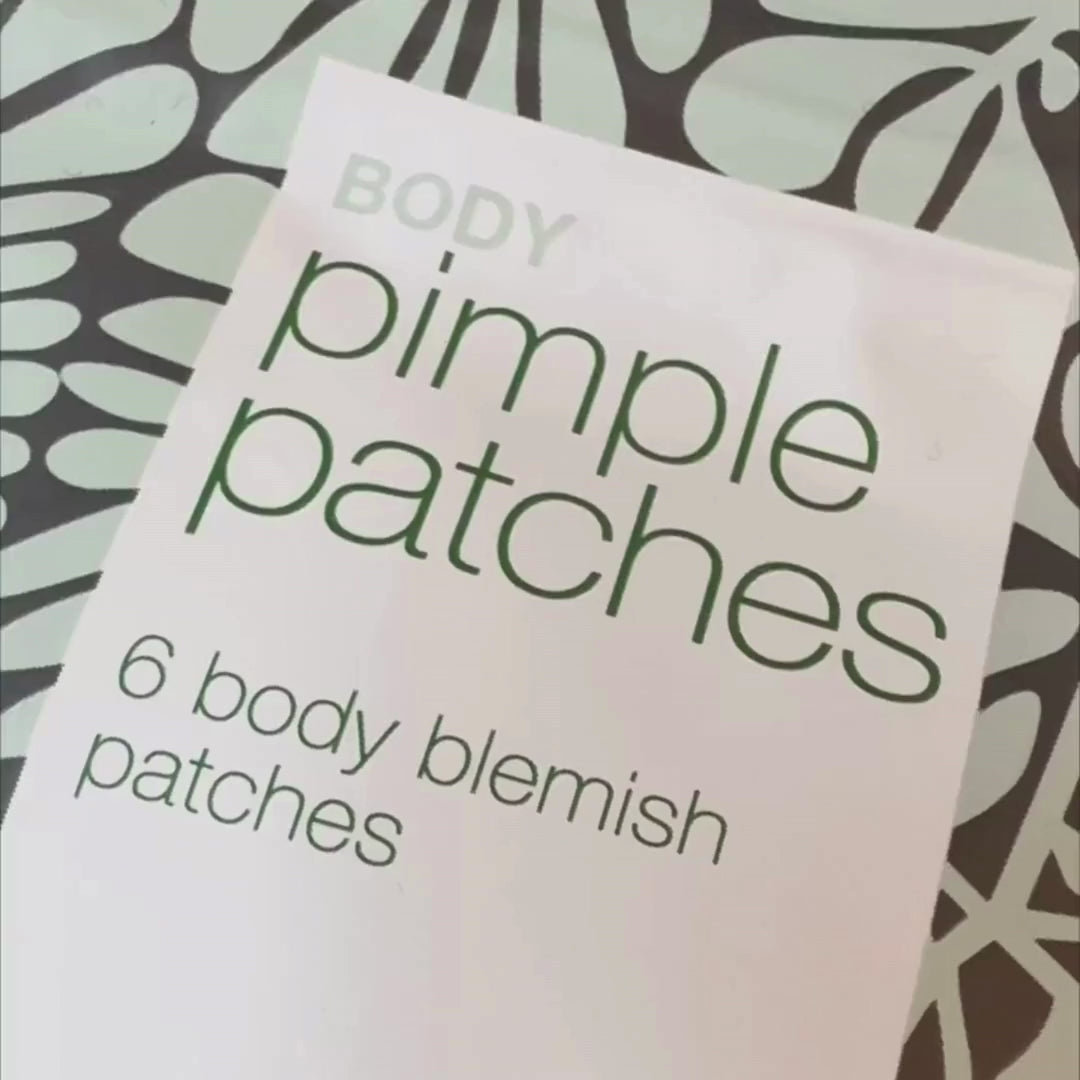 Body Pimple Patches – Finnplåster för kropp, rygg & bröst — Ta bort finnar på rygg, bröst och axlar med Body Pimple Patches. Absorberar talg och skyddar huden mot bakterier.