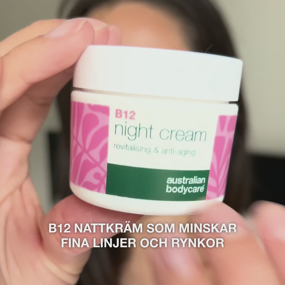 Produktvideo: B12 Nattkräm