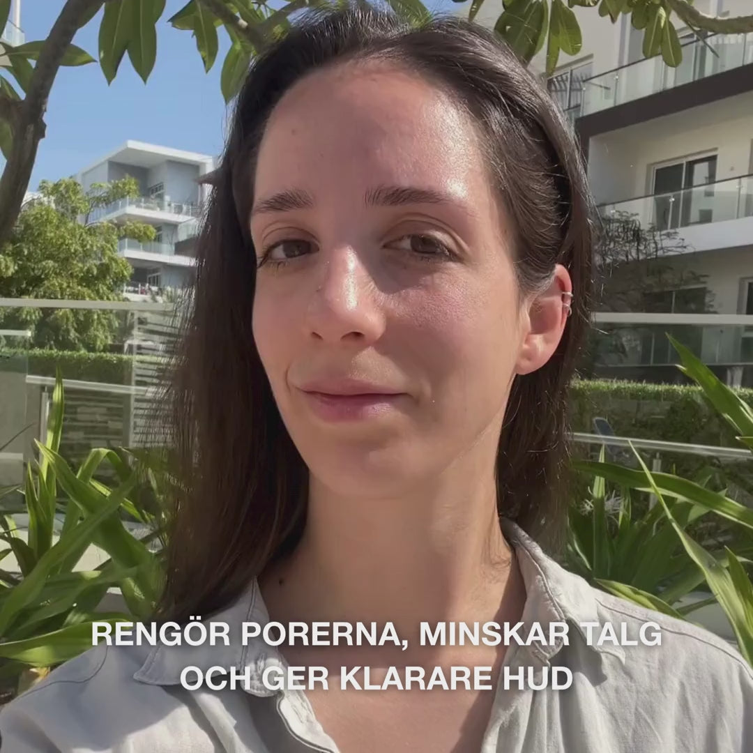 Ansiktskräm med salicylsyra mot finnar och pormaskar – rengör porer och balanserar fet hud