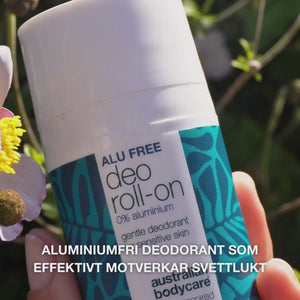 Naturlig roll-on deodorant utan aluminium mot svettlukt – Australian Bodycare, skonsam för huden