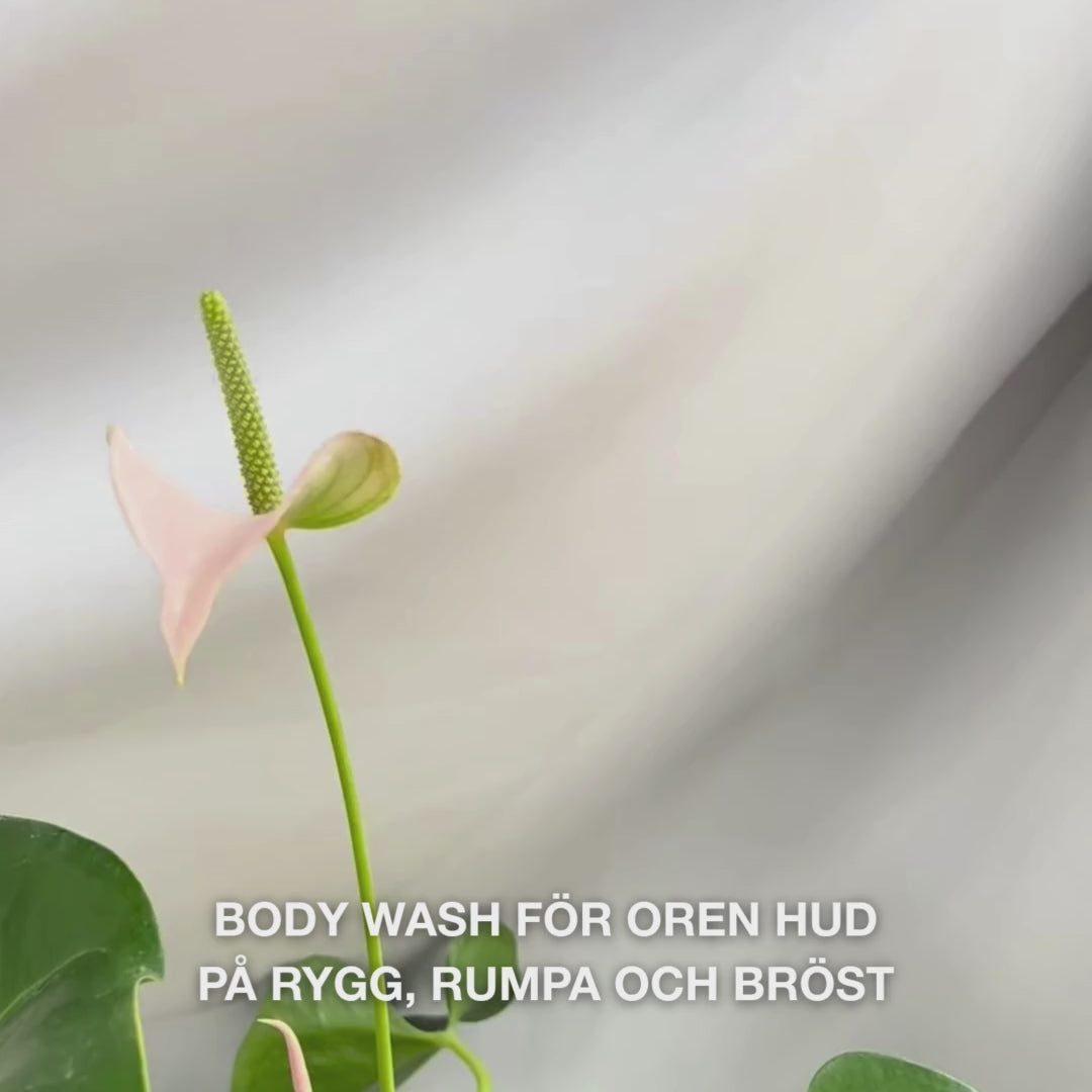 Salicylsyra duschtvål för oren hud på rygg och kropp