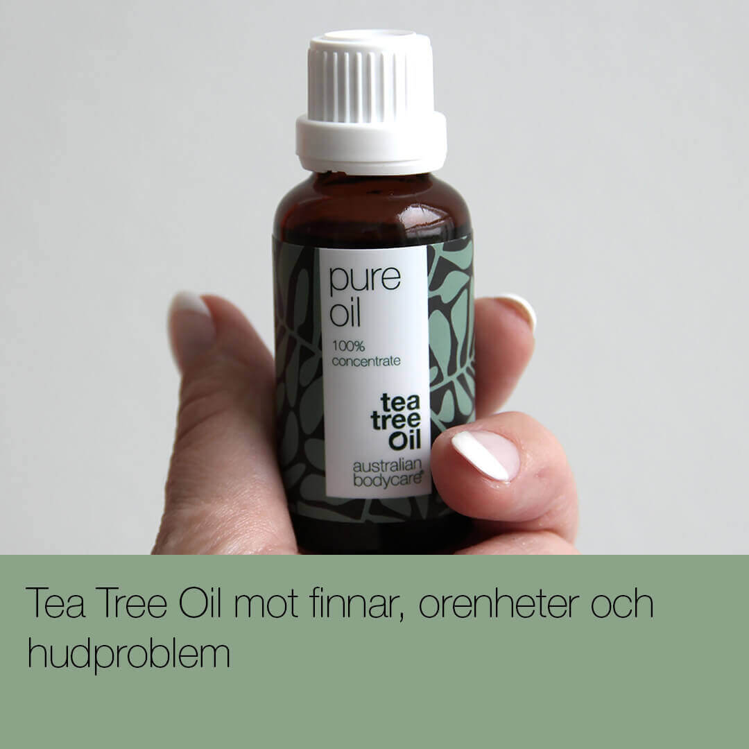 3 x 10 ml Tea Tree Oil med Lemon Myrtle — 3-pack med 100% koncentrerad Tea Tree Oil med Lemon Myrtle från Australien