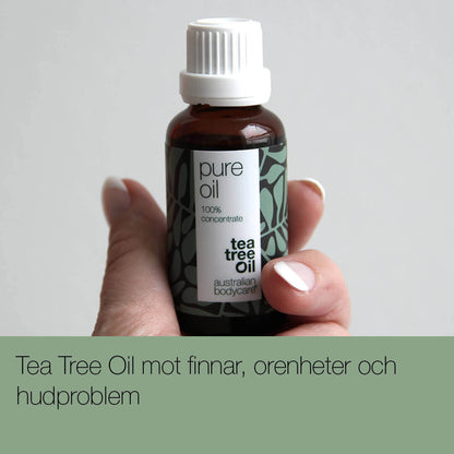 100 % ren Tea Tree Oil från Australien - Bekämpa orenheter med naturlig Tea Tree–olja av hög farmaceutisk kvalitet