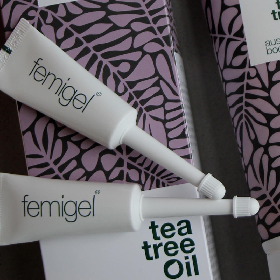10 styck Femigel - Intim gel som motverkar lukt, torrhet och klåda