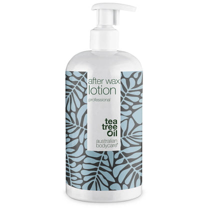 Professionell Lotion för användning efter vaxning, brasiliansk vaxning och vaxning av benen