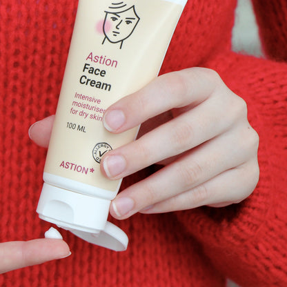 Astion Face Cream - Ansiktskräm för torr hud och eksem i ansiktet.