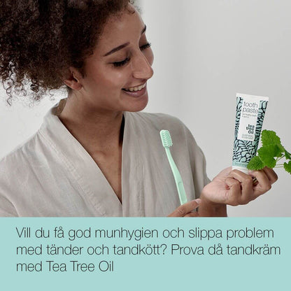 Present till morfar - Munvård med fem produkter med tea tree oil