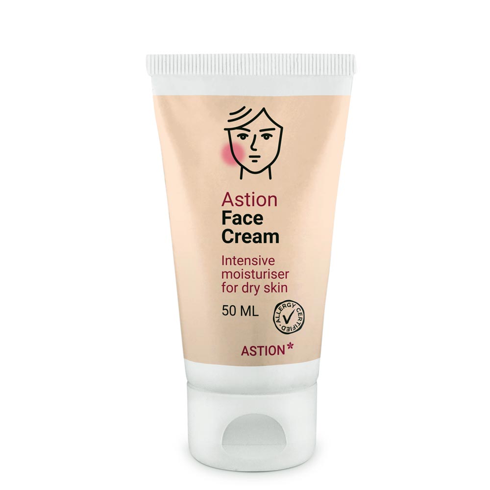 Astion Face Cream - Ansiktskräm för torr hud och eksem i ansiktet.